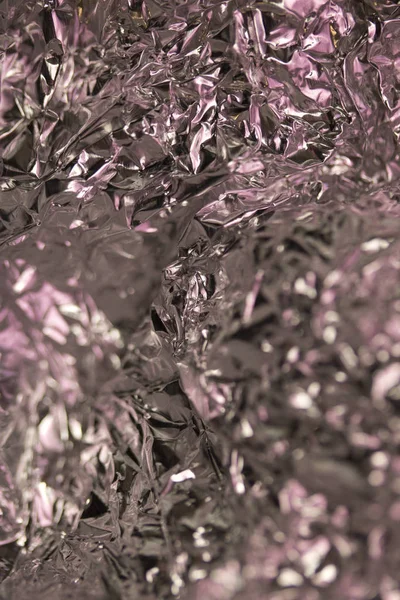 Kalay Metal folyo holografik arka plan yakın çekim