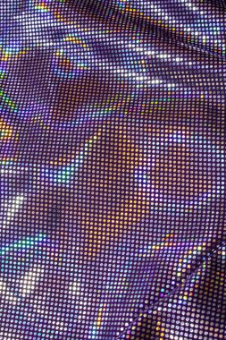 Holografik payet gökkuşağı parlak malzeme arka plan
