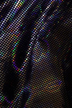 Holografik payet gökkuşağı parlak malzeme arka plan