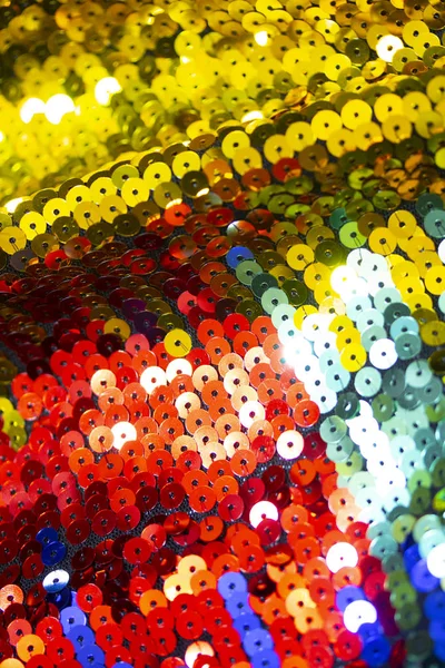 Pailletten Klatergoud Abstract Glitter Achtergrond — Stockfoto