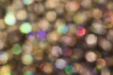 Güzel kabarcık Bokeh holografik arka plan