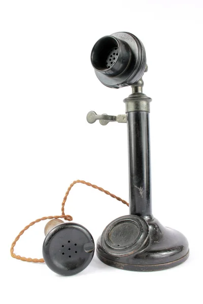Starym Stylu Retro Dial Telefon — Zdjęcie stockowe