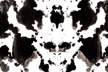 Siyah ve beyaz mürekkep Splatters ve dökülme arka planı için
