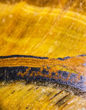 Kaplanlar Göz Gemstone Kristal Close Up