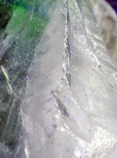 Extremo Close Abstrato Quartzo Cristal Ametista — Fotografia de Stock