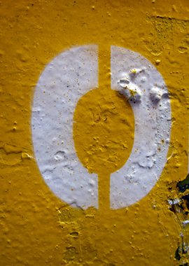 Sıkıntılı Durum Tipografisi ile Yazılan Kelimeler 0. 0 Numaralı Harf Bulundu