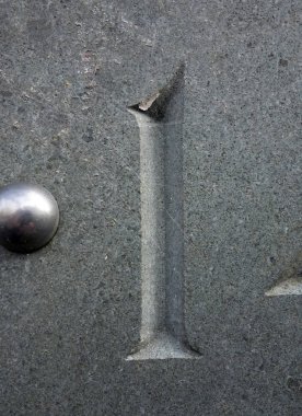 Sıkıntılı Durum Tipografisinde Yazılan Sözcükler Bir Numara Bulundu