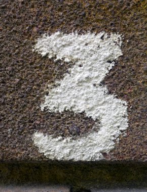 Sıkıntılı Durum Tipografisi 'nde Yazılı Sözcükler 3 Numara Bulundu