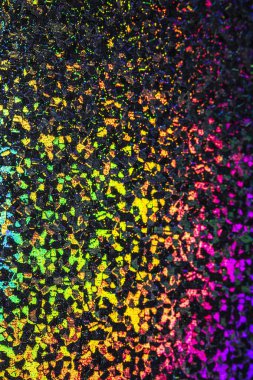Soyut Holografik Çok Renkli Parlayan Bilimkurgu Gökkuşağı Arka Plan