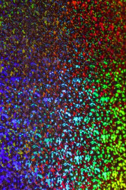 Soyut Holografik Çok Renkli Parlayan Bilimkurgu Gökkuşağı Arka Plan