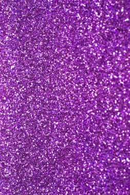 Arka Plan için Bokeh ile Mor Glitter Close Up