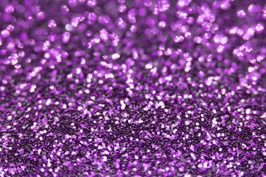 Arka Plan için Bokeh ile Mor Glitter Close Up