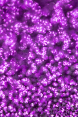 Arka Plan için Bokeh ile Mor Glitter Close Up