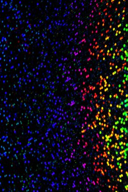 Soyut Holografik Çok Renkli Parlayan Bilimkurgu Gökkuşağı Arka Plan