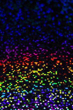 Soyut Holografik Çok Renkli Parlayan Bilimkurgu Gökkuşağı Arka Plan