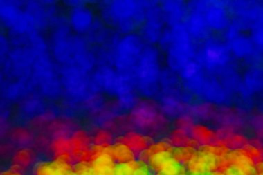 Soyut Holografik Çok Renkli Parlayan Bilimkurgu Gökkuşağı Arka Plan