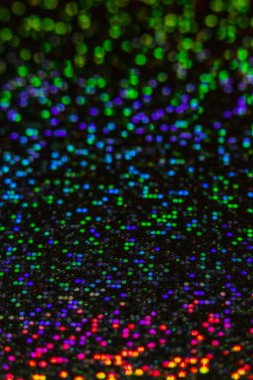 Soyut Holografik Çok Renkli Parlayan Bilimkurgu Gökkuşağı Arka Plan