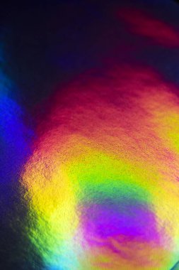 Soyut Holografik Çok Renkli Parlayan Bilimkurgu Gökkuşağı Arka Plan