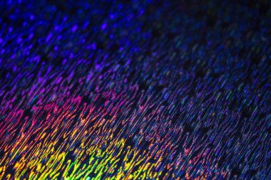 Soyut Holografik Çok Renkli Parlayan Bilimkurgu Gökkuşağı Arka Plan