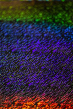 Soyut Holografik Çok Renkli Parlayan Bilimkurgu Gökkuşağı Arka Plan