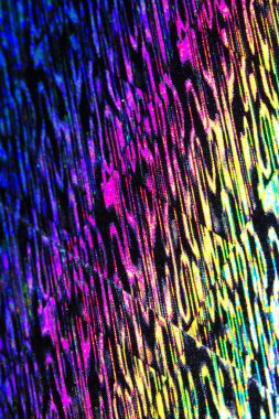 Soyut Holografik Çok Renkli Parlayan Bilimkurgu Gökkuşağı Arka Plan