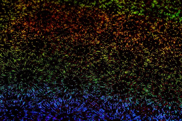 Astratto Olografico Multicolore Incandescente Sci Sfondo Arcobaleno — Foto Stock