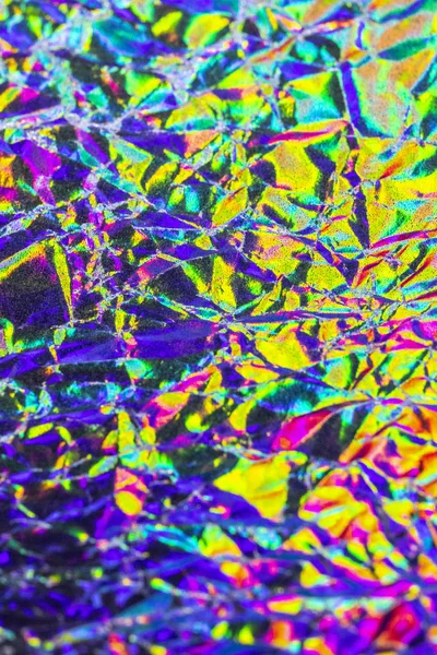 Abstract Holographic Multicolour Glowing Sci Rainbow Background — Stock Photo, Image