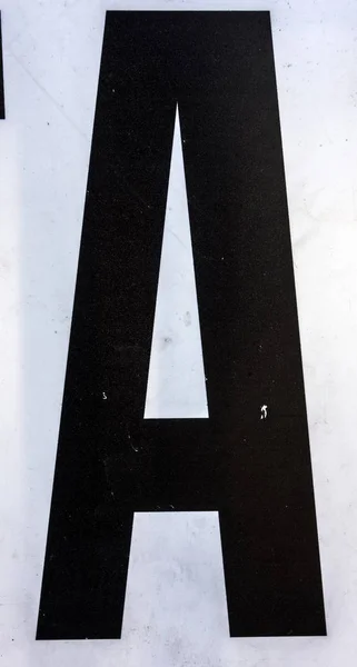 Written Wording Distressed State Typography Found Letter — 스톡 사진