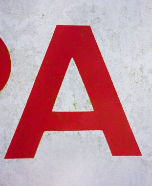 Sıkıntılı Durum Tipografisi ile Yazılan Sözcükler Bulundu Harf A