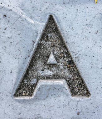 Sıkıntılı Durum Tipografisi ile Yazılan Sözcükler Bulundu Harf A