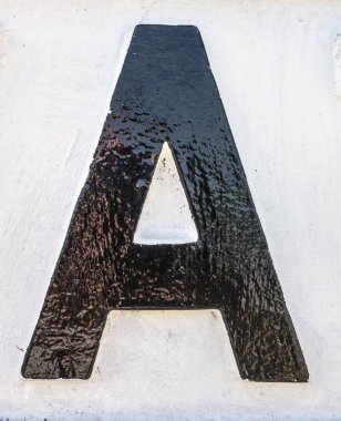 Sıkıntılı Durum Tipografisi ile Yazılan Sözcükler Bulundu Harf A