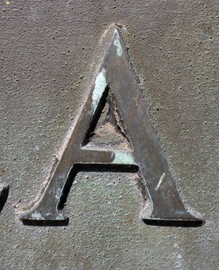 Sıkıntılı Durum Tipografisi ile Yazılan Sözcükler Bulundu Harf A