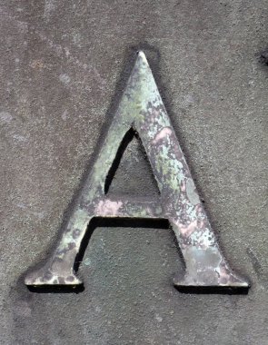 Sıkıntılı Durum Tipografisi ile Yazılan Sözcükler Bulundu Harf A