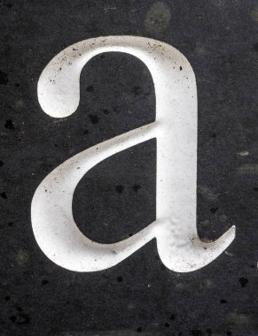 Sıkıntılı Durum Tipografisi ile Yazılan Sözcükler Bulundu Harf A