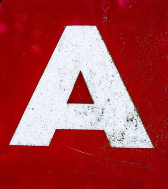 Sıkıntılı Durum Tipografisi ile Yazılan Sözcükler Bulundu Harf A