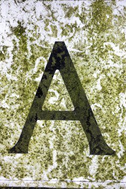 Sıkıntılı Durum Tipografisi ile Yazılan Sözcükler Bulundu Harf A