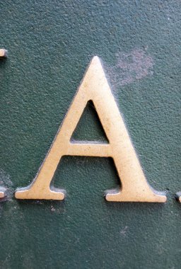 Sıkıntılı Durum Tipografisi ile Yazılan Sözcükler Bulundu Harf A