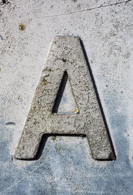 Sıkıntılı Durum Tipografisi ile Yazılan Sözcükler Bulundu Harf A