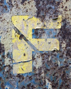 Sıkıntılı Durum Tipografisi ile Yazılan Sözcükler F Harfi Bulundu