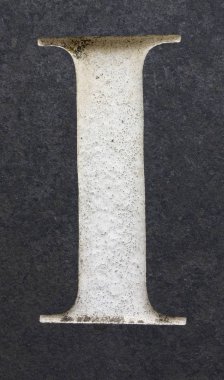 Sıkıntılı Durum Tipografisi ile Yazılan Sözcük I Mektubu Bulundu