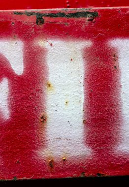 Sıkıntılı Durum Tipografisi ile Yazılan Sözcük I Mektubu Bulundu