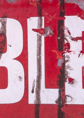 Sıkıntılı Durum Tipografisi ile Yazılan Sözcükler Bulundu L Harfi