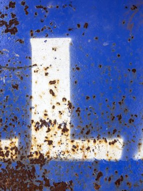 Sıkıntılı Durum Tipografisi ile Yazılan Sözcükler Bulundu L Harfi