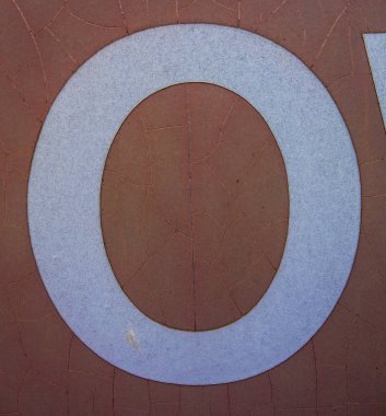 Sıkıntılı Durum Tipografisinde Yazılan Sözcükler 0. Mektubu Bulundu