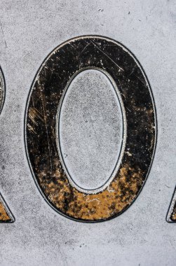 Sıkıntılı Durum Tipografisinde Yazılan Sözcükler 0. Mektubu Bulundu 