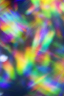 Soyut Parlak Folyo Glitter Holografik Yıldız Kalpler Shapes Pretty Background