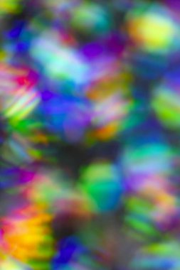 Soyut Parlak Folyo Glitter Holografik Yıldız Kalpler Shapes Pretty Background