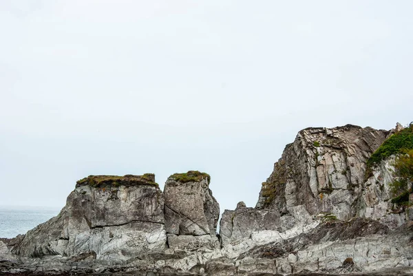 Een Scenic Zuid Engeland Kustlijn Kustlijn Prachtig Uitzicht Zee Geen — Stockfoto