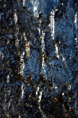 Soyut ilginç krom ve boya kabarcığı arkaplanı