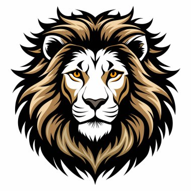 Görkemli Aslan Başlı Mane Portresi